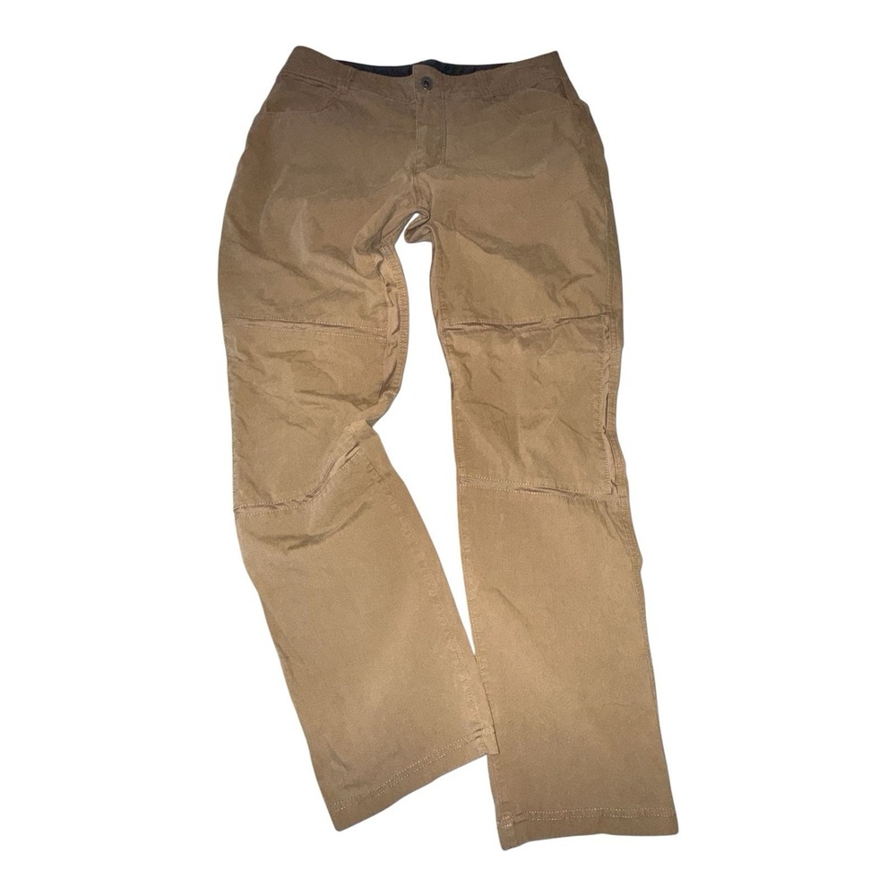 Kuhl Free Radikl Pants Men's Sz 34 Tan Hiking Stretch Outdoor Gorpcore 5270